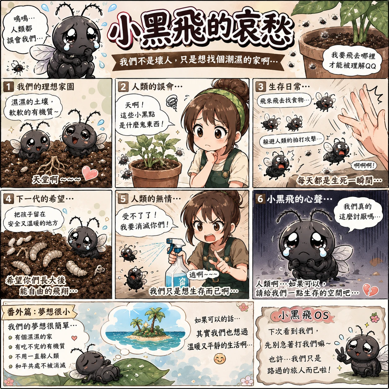 小黑飛的哀愁